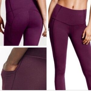 Victoria Secret VSX knockout Leggings XS purple